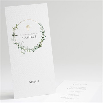 Menu profession-de-foi solennel