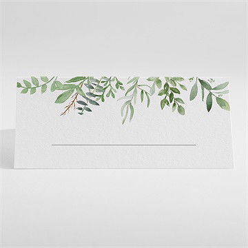 Marque-place profession de foi rayonnement de foi - Dos du marque-place