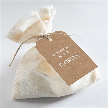 Etiquette profession de foi rayonnement de foi - Mise en situation