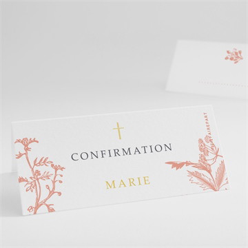Marque-place confirmation ma foi