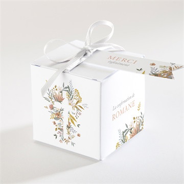 Boîte de dragées confirmation ombrelle