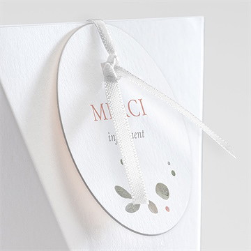 Boîte de dragées profession de foi equilibre - étui - Détail de la boîte