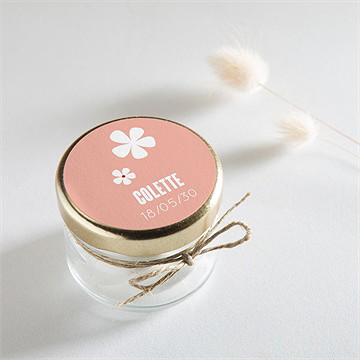 Sticker baptême charité - Mise en situation