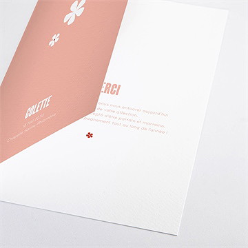 Livret de messe baptême charité - Détail du livret