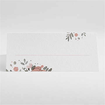 Marque-place confirmation espérance - Dos du marque-place