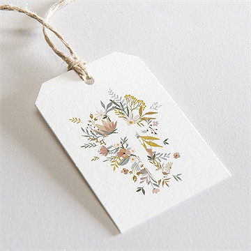 Etiquette confirmation ombrelle