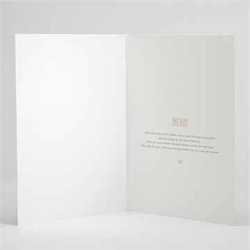 Livret de messe baptême envolée de colombes - Intérieur du livret