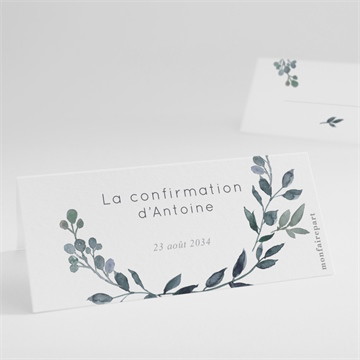 Marque-place confirmation promesse de foi