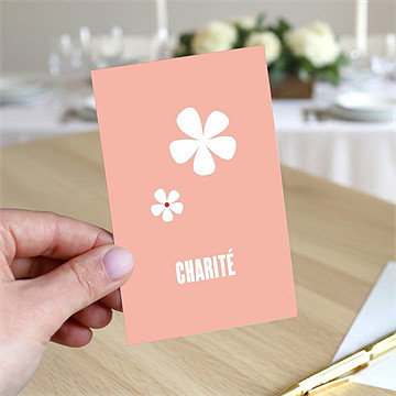 Signet baptême charité portrait - Mise en situation