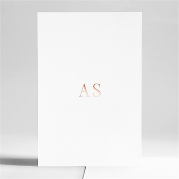 Faire-part mariage créa vierge