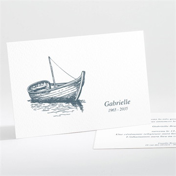 Faire-part décès rivage