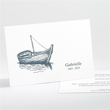 Faire-part décès rivage