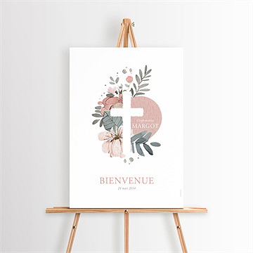 Panneau bienvenue confirmation espérance