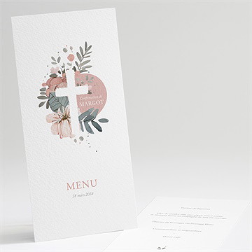 Menu confirmation espérance