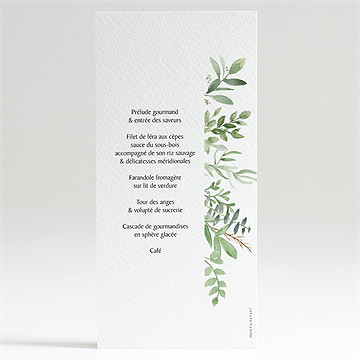 Menu confirmation salut des ames - Dos du menu