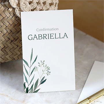 Signet confirmation l'olivier portrait