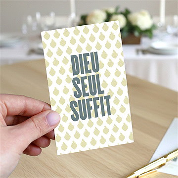 Signet communion protection portrait - Mise en situation