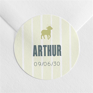 Sticker communion agneau