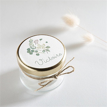 Sticker profession de foi croix nature - Mise en situation