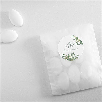 Sticker confirmation reflet d'une croix - Mise en situation