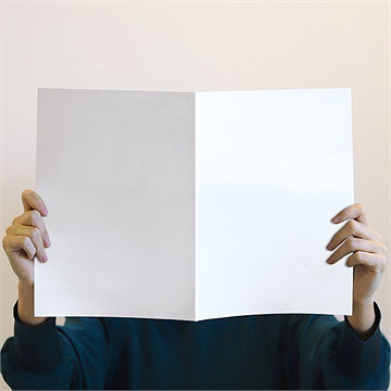 Faire-part mariage créa vierge gazette - Mise en situation