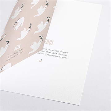 Livret de messe communion vol de colombes - Détail du livret