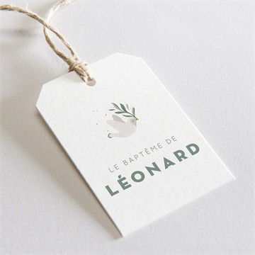 Etiquette baptême petite église