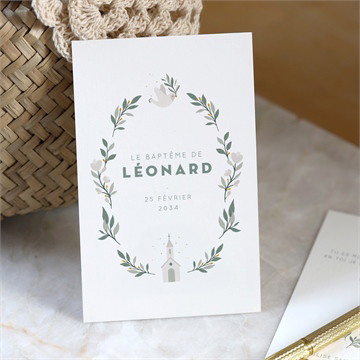 Signet baptême petite église