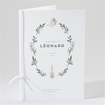 Livret de messe baptême petite église