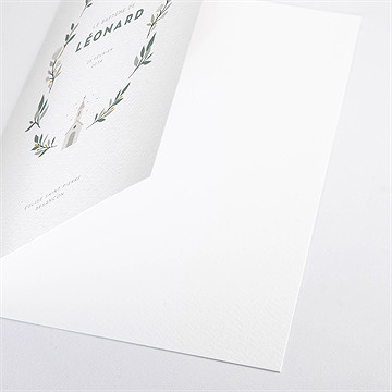 Livret de messe baptême petite église - Détail du livret