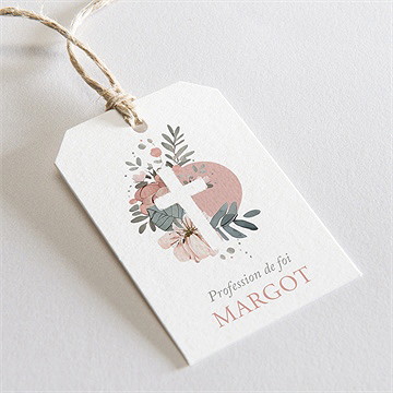 Etiquette profession de foi equilibre