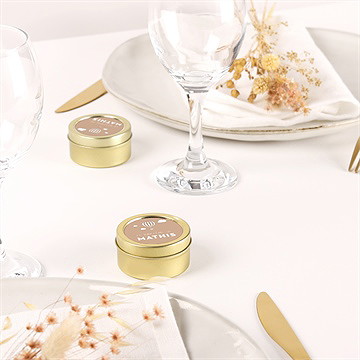 Bougie baptême moment chaleureux - Mise en situation