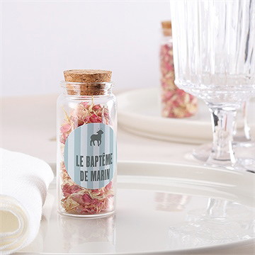 Mignonette baptême mon berger - Mise en situation