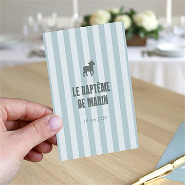 Signet baptême mon berger - Mise en situation