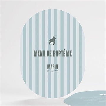 Menu baptême mon berger - Mise en situation