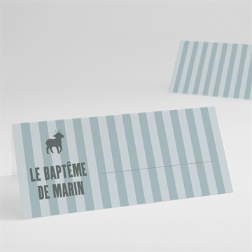 Marque-place baptême mon berger