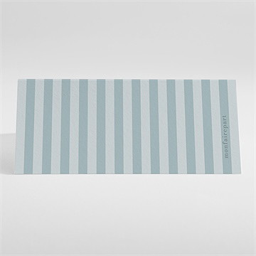 Marque-place baptême mon berger - Dos du marque-place