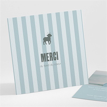 Remerciement baptême mon berger