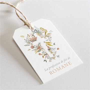 Etiquette profession de foi force