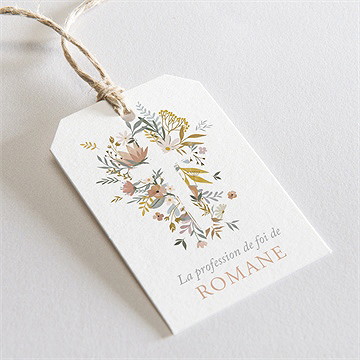 Etiquette profession de foi force