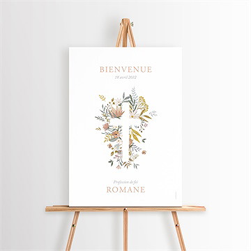 Panneau bienvenue profession-de-foi force