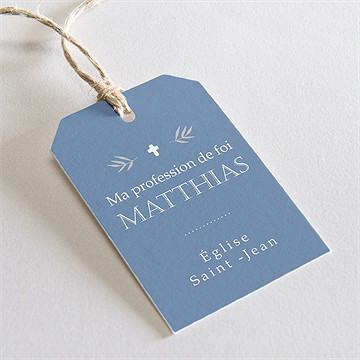 Etiquette profession de foi fondamental