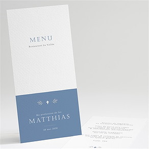 Menu profession de foi fondamental