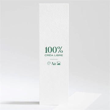 Marque-page recto-verso