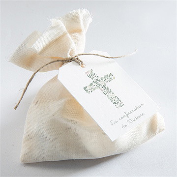Etiquette confirmation croix liberty - Mise en situation