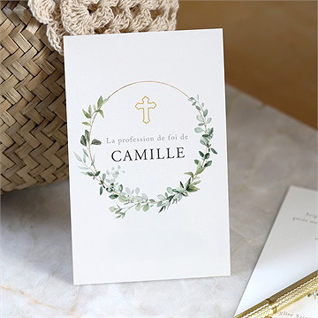 Signet profession de foi solennel portrait