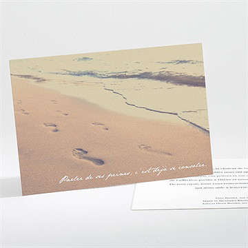 Remerciement décès traces de vie