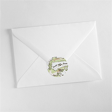 Sticker mariage carte du monde - Mise en situation