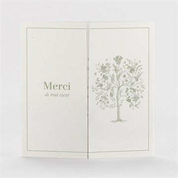 Carte 2 volets - carré