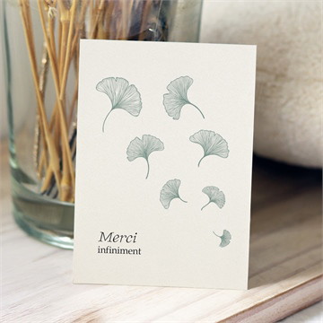 Remerciement décès ginkgo